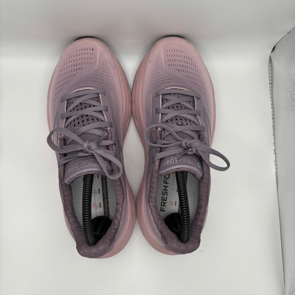 New Balance Fresh Foam 1080v14 Purple Pink Running Shoes Women Sz 7.5B W108014C - Picture 7 of 8